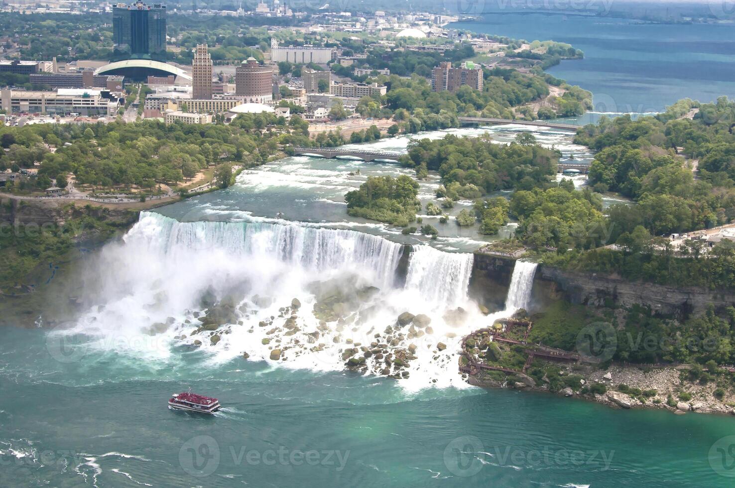 visie van Niagara valt in Canada foto