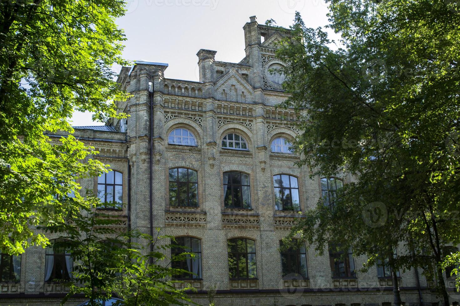 kyiv polytechnic instituut gebouw. foto