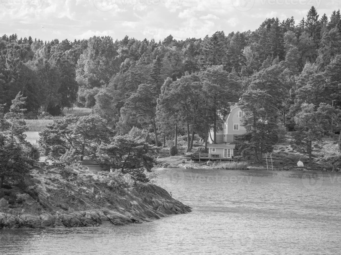 de baltische zee in zweden foto