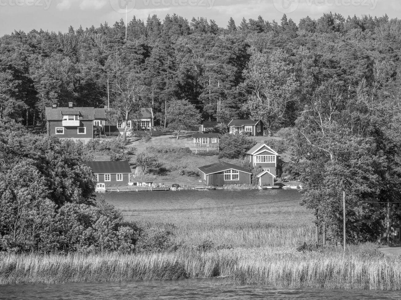 de baltische zee in zweden foto