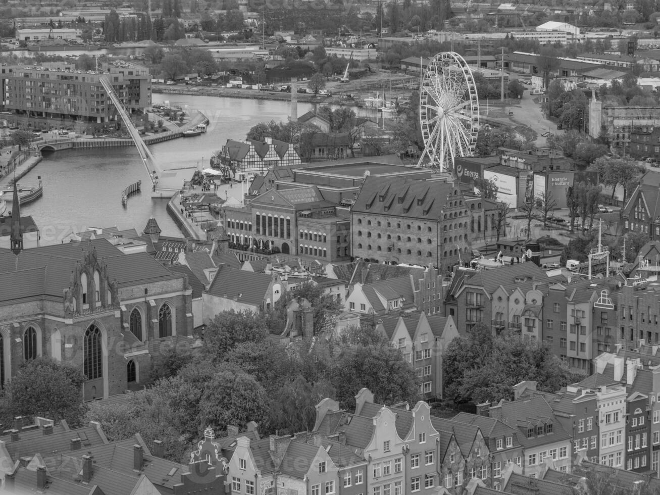 Bremen Bij nacht foto