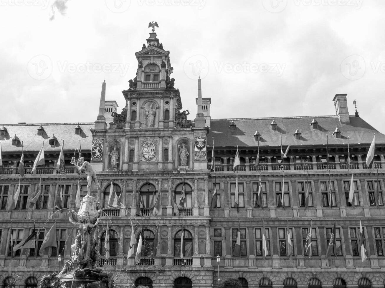 antwerpen stad in belgie foto