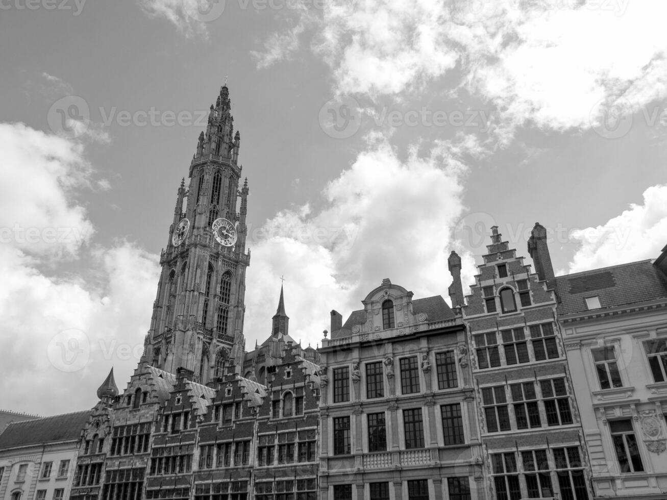 antwerpen stad in belgie foto