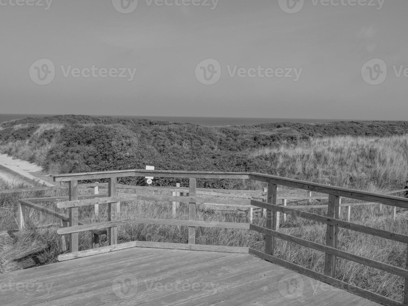 juist in de noorden zee foto