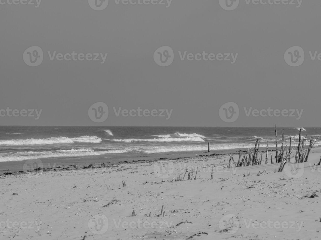 juist in de noorden zee foto