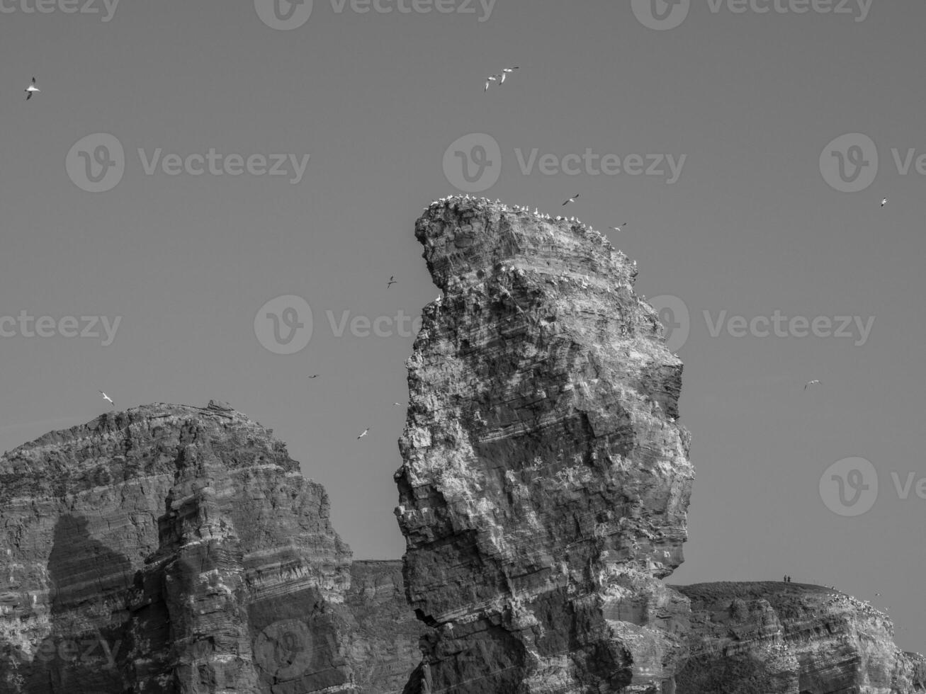 het eiland Helgoland foto