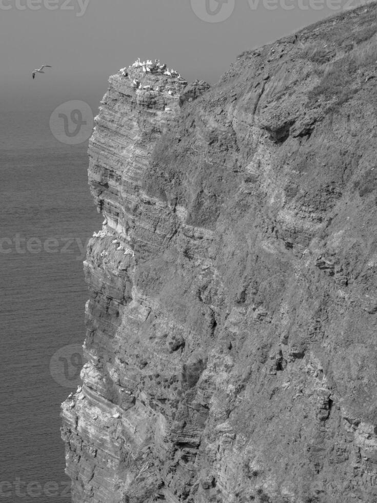 het eiland Helgoland foto