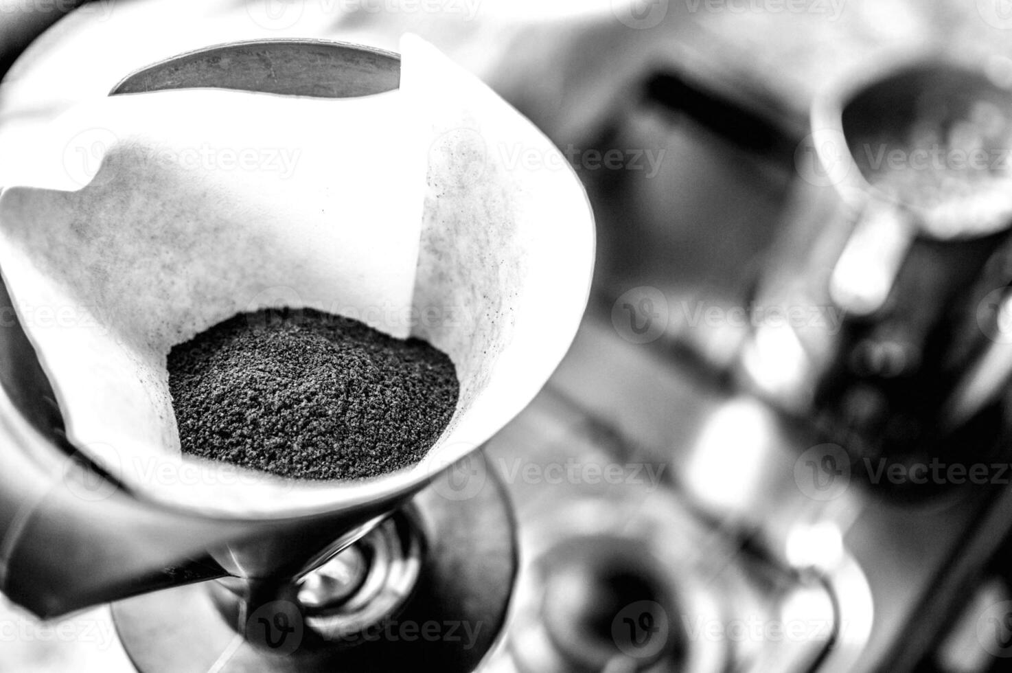 koffie bonen dichtbij visie, vers koffie achtergrond foto