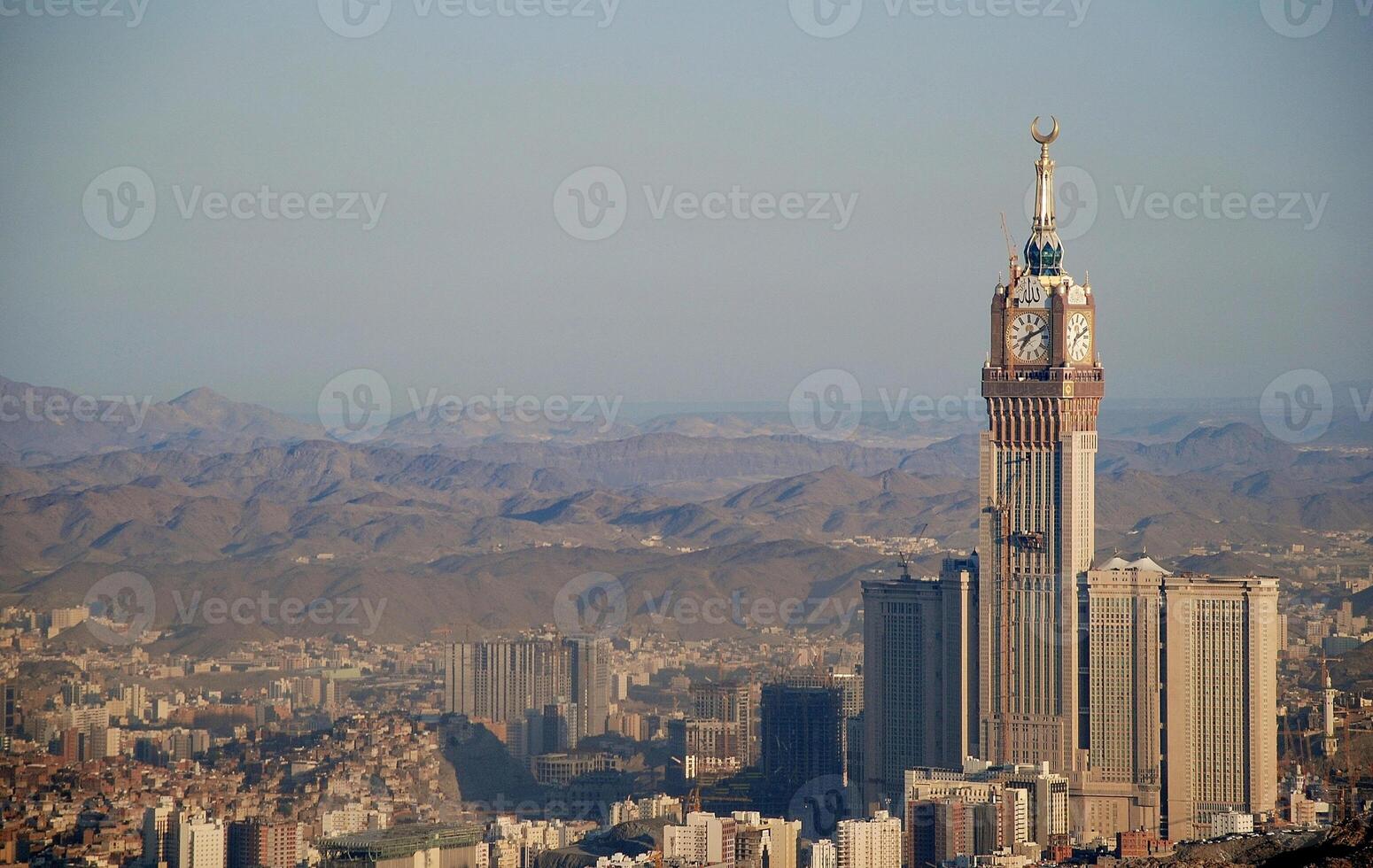 geweldig en mooi steden en wolkenkrabbers in de koninkrijk van saudi Arabië foto