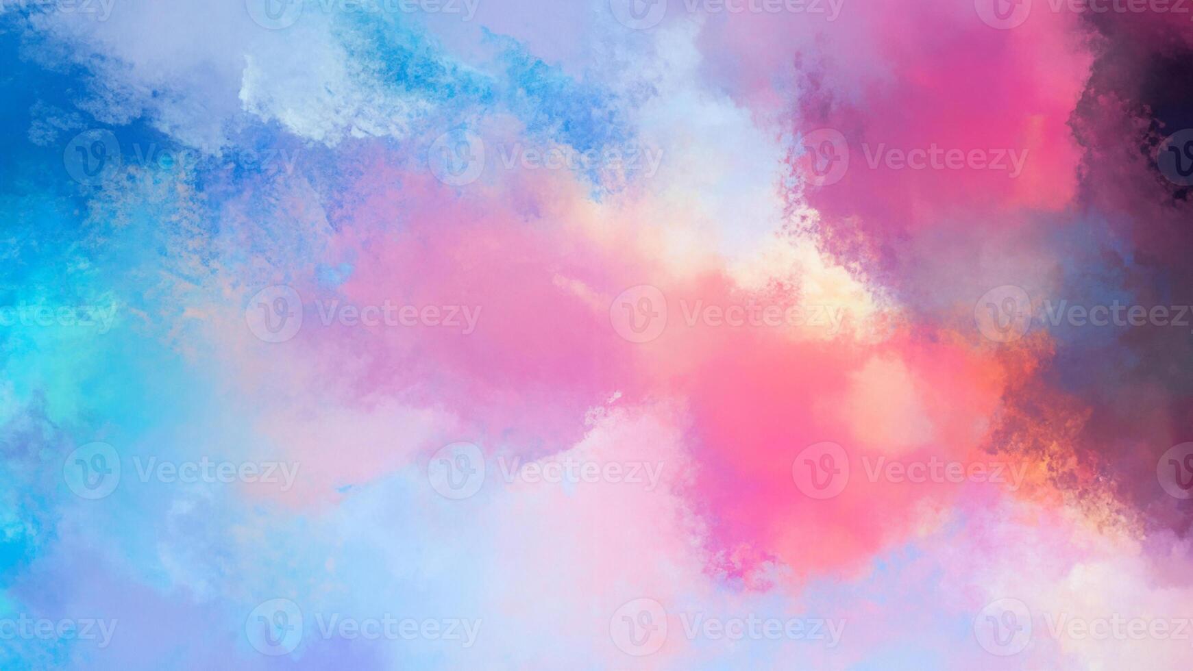 Purper roze blauw pastel waterverf abstract achtergrond foto