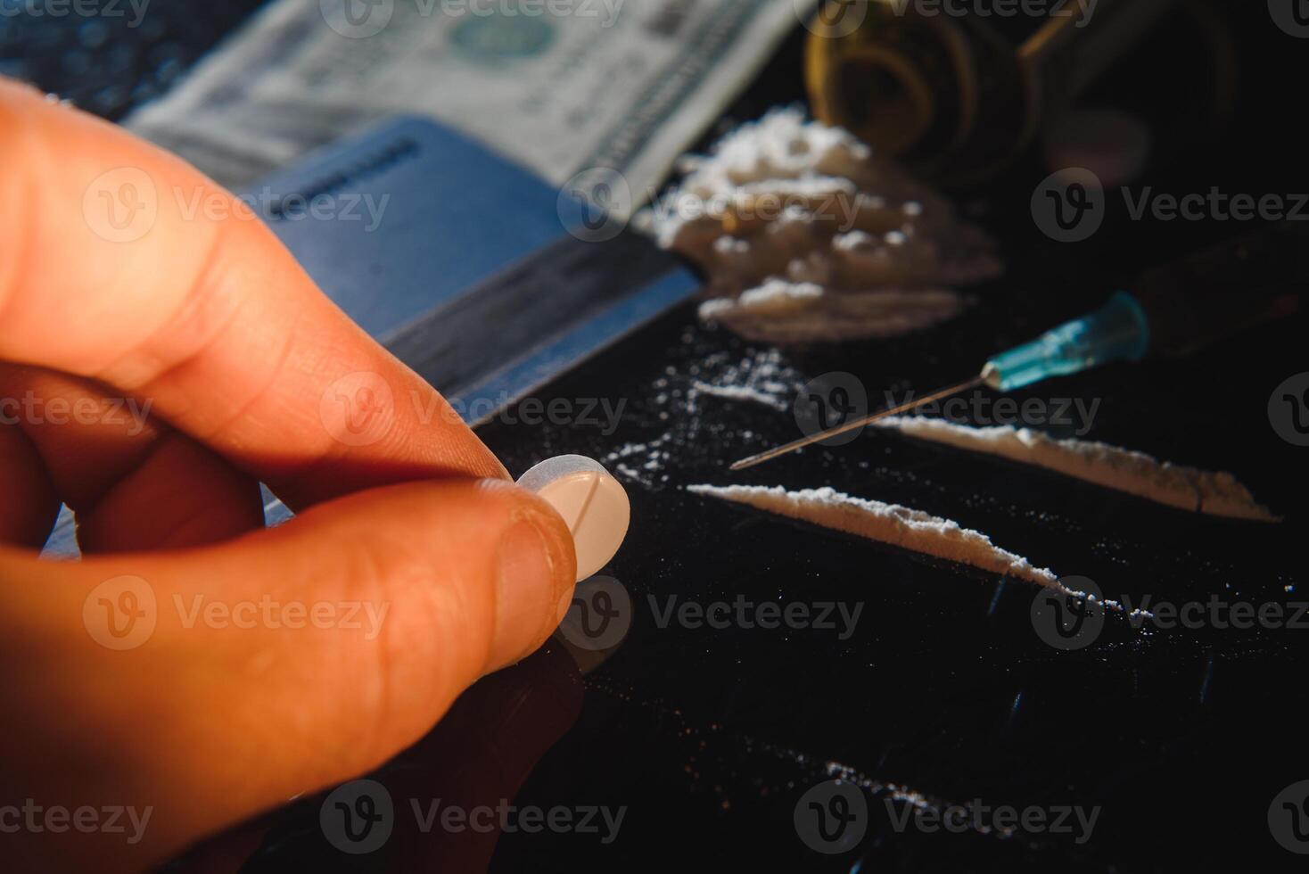 drug gebruik en verboden stoffen foto