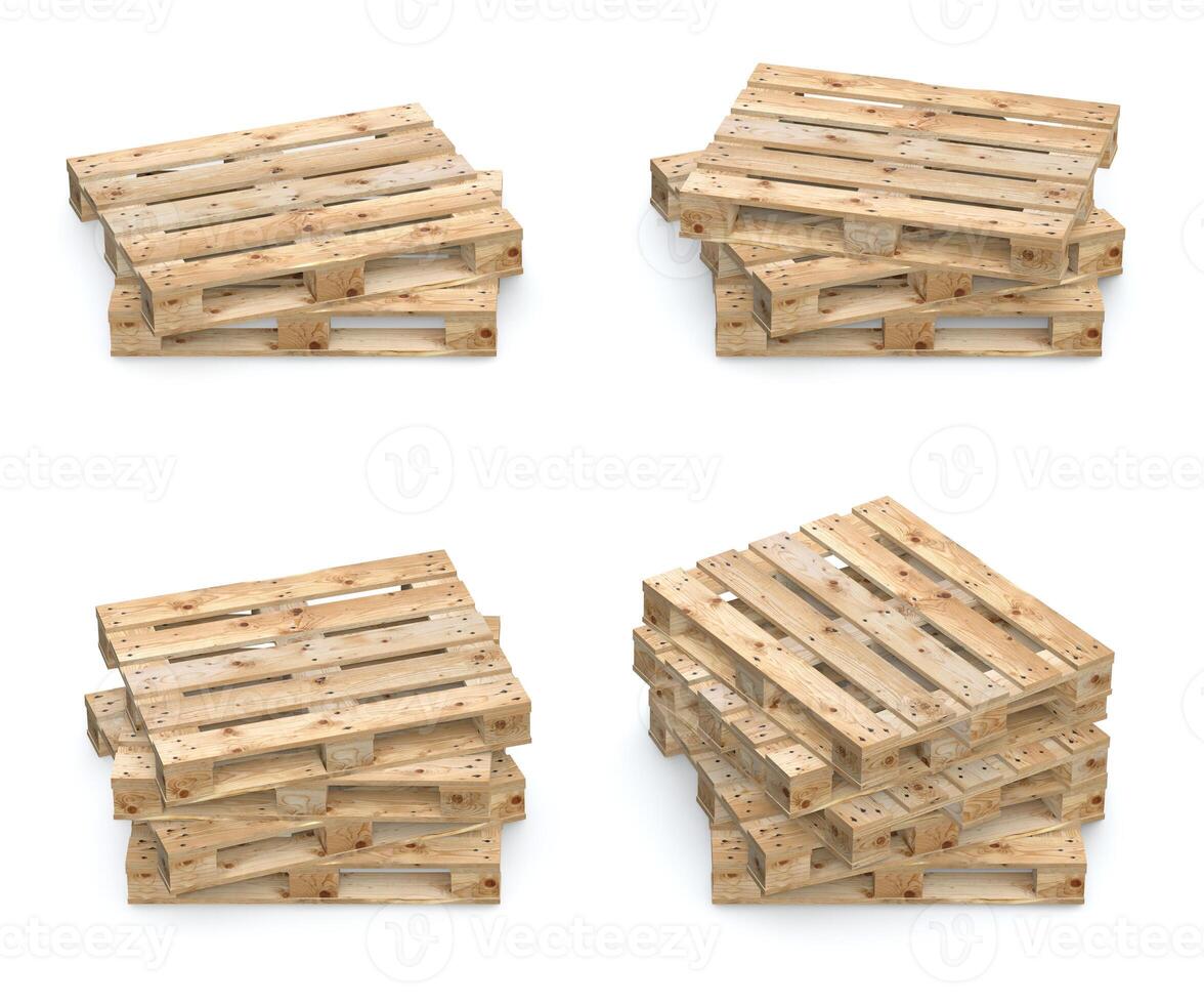 houten palletset foto