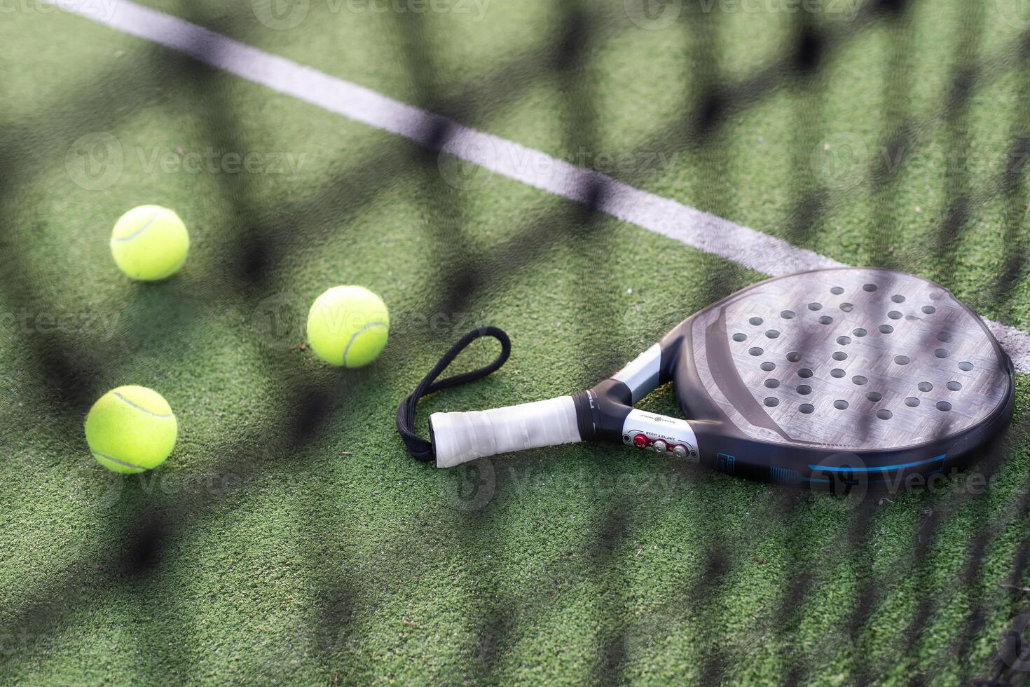 peddelen rackets Aan de spelen rechtbank foto