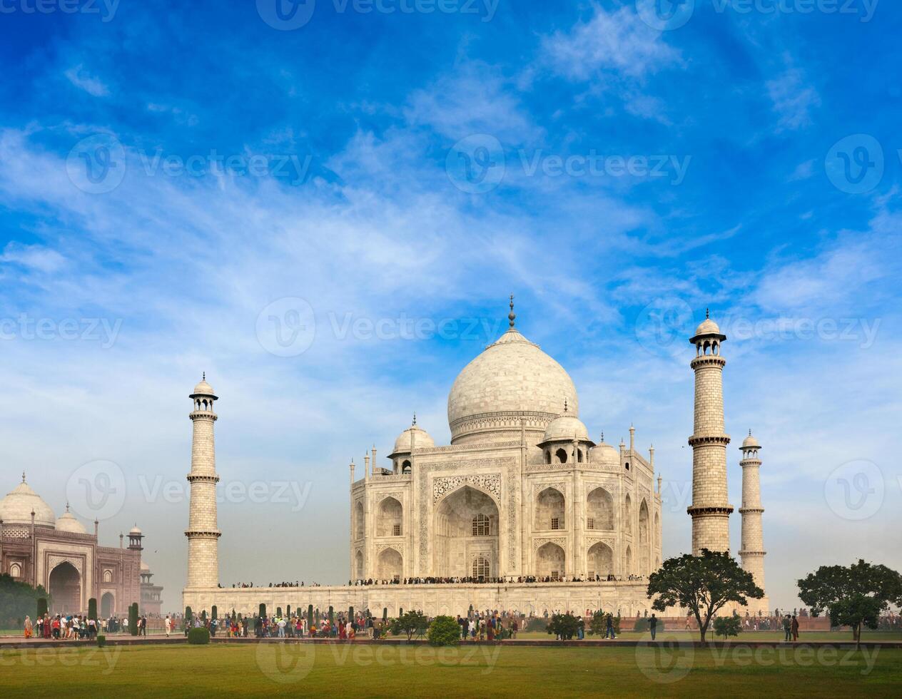 taj mahal, agra, india foto