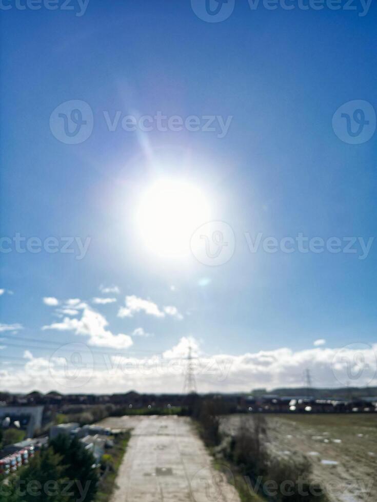 antenne visie van centraal leighton buizerd stad- van Engeland Super goed Brittannië. maart 29e, 2024 foto