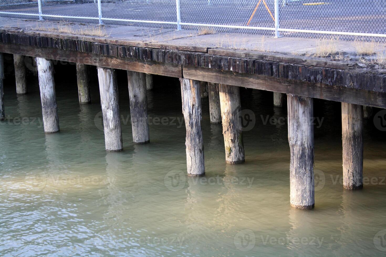 fraiser rivier- waterkant in nieuw Westminster, Brits Colombia, Canada foto