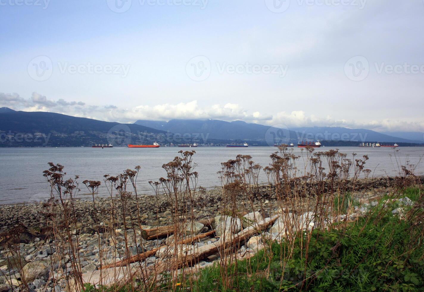 Jericho strand in Vancouver, Canada foto