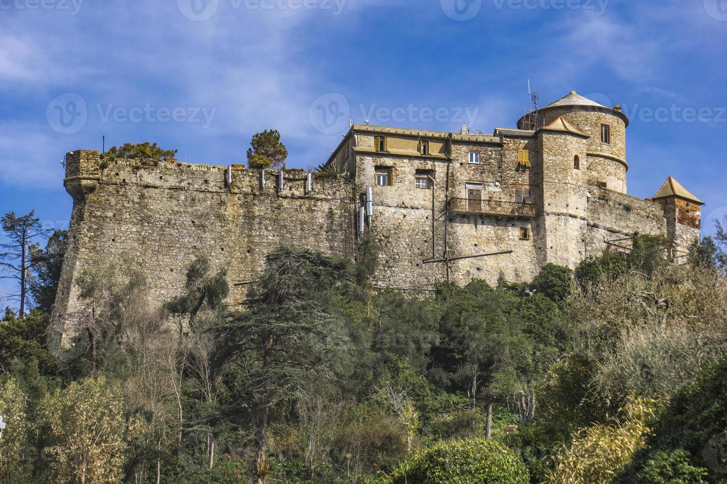 castello bruin in portofino, italië foto