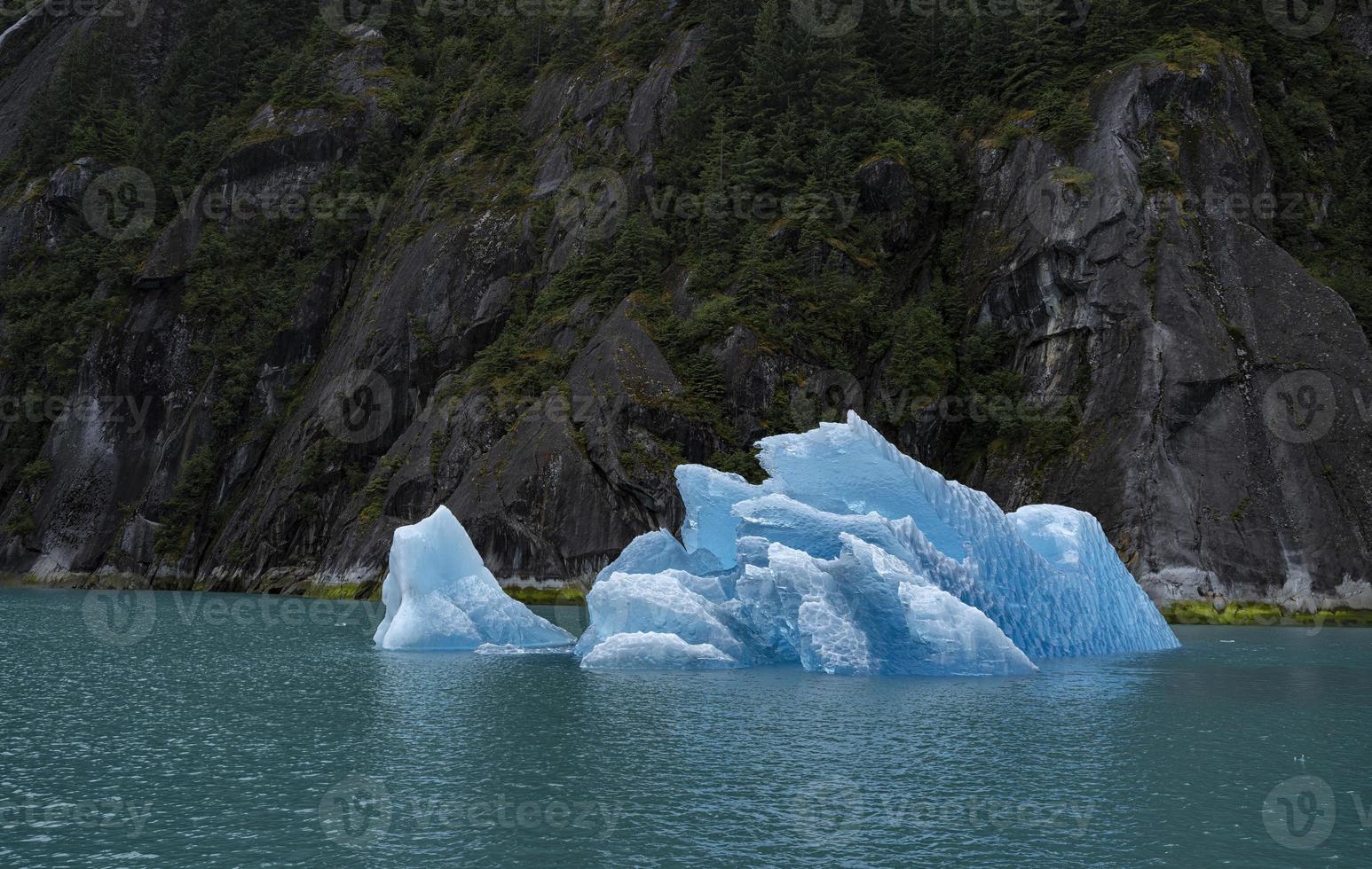 spectaculaire ijsberg, endicott arm, alaska foto