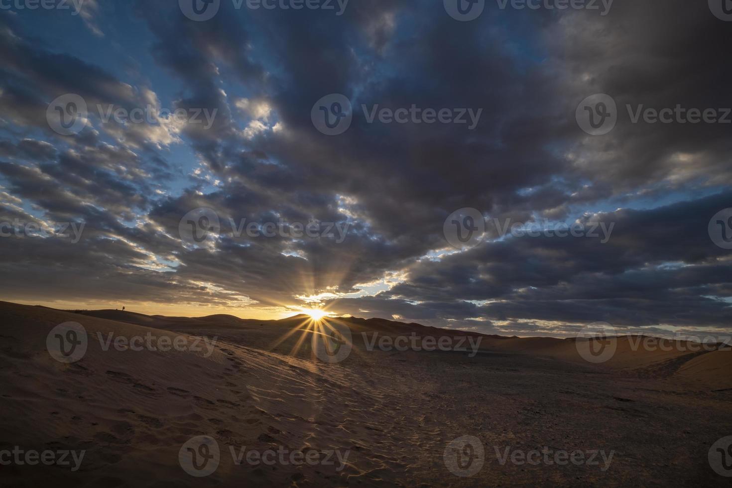 zandduinen, Saharawoestijn foto