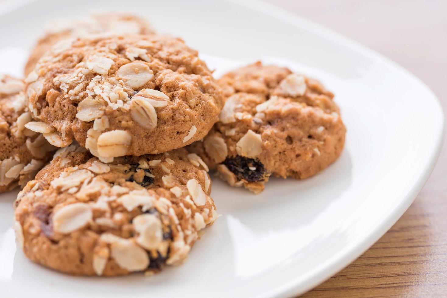 zachte havermoutkoekjes. foto