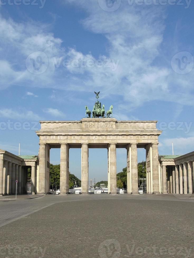 brandenburger tor, berlijn foto