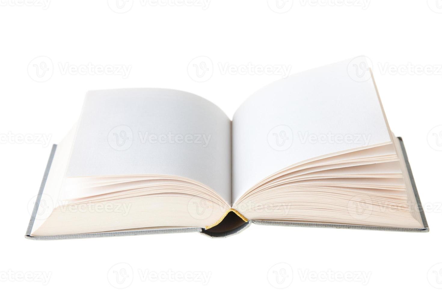 open blanco boek foto