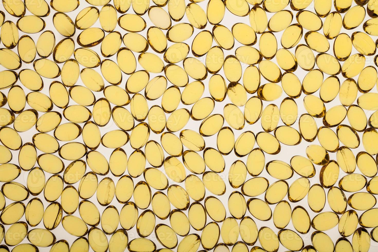 macro close-up textuur van transparante vitaminen foto