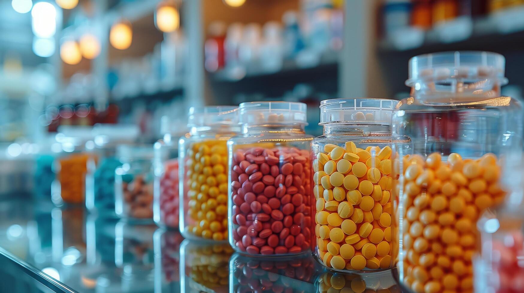 ai gegenereerd stack van kranten Aan houten tafel foto