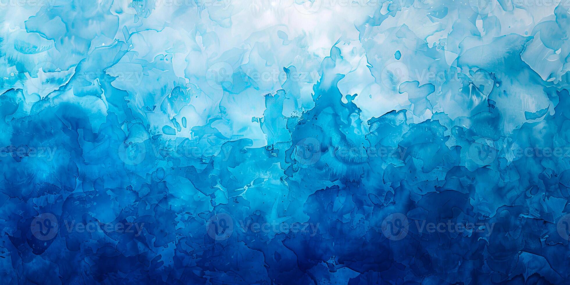 blauw abstract alcohol inkt kunst Aan wit achtergrond foto