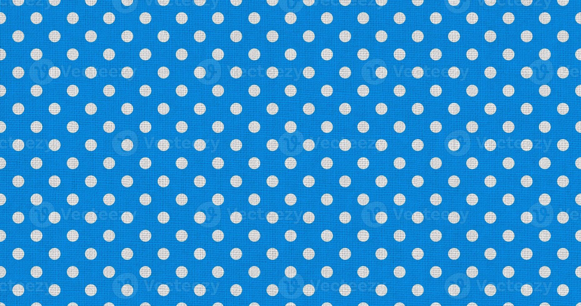wit blauw kleur polka dots kleding stof foto