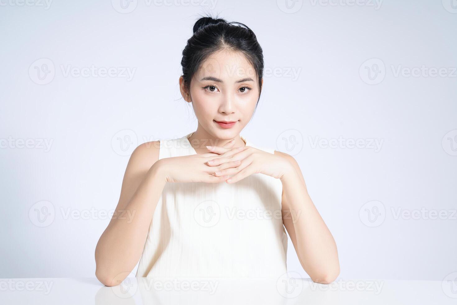 schoonheid beeld van jong Aziatisch meisje foto