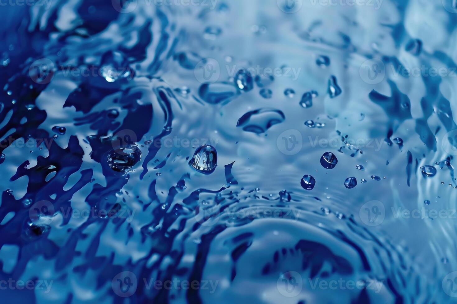 blauw water druppels achtergrond water druppels achtergrond foto
