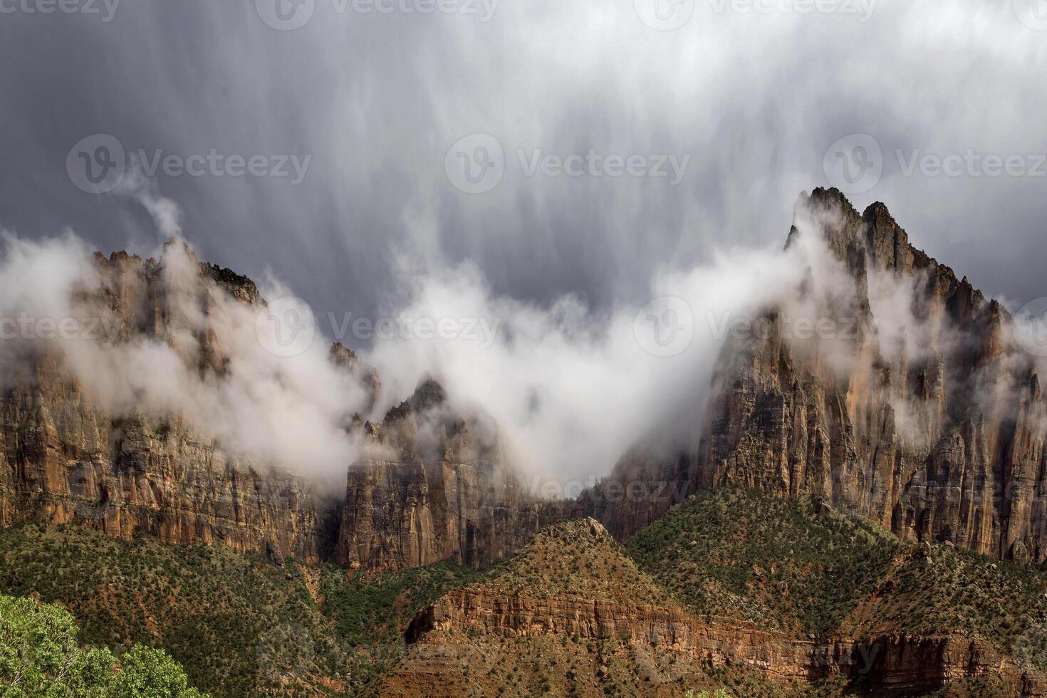 Zion Ravijn mist foto