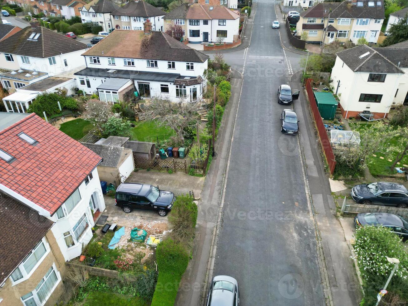 hoog hoek visie van Brits historisch stad van Oxford, Oxfordshire, Engeland Verenigde koninkrijk. maart 23e, 2024 foto