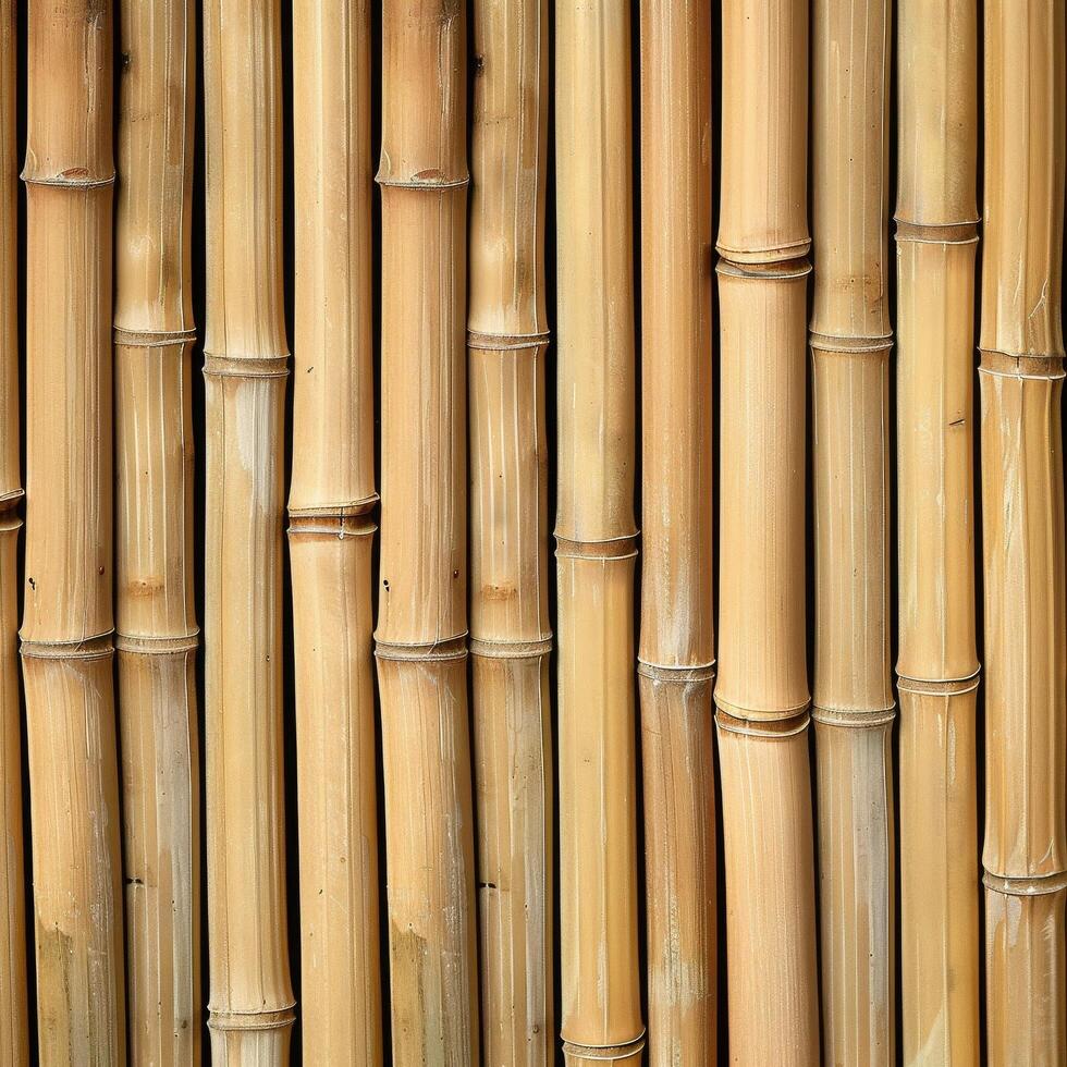 verticaal bamboe stengels vol kader foto