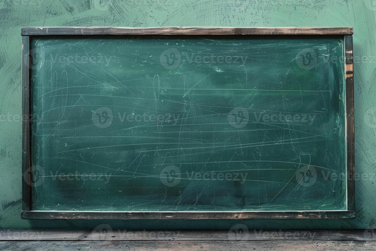 blanco groen schoolbord schoolbord structuur met kopiëren ruimte foto