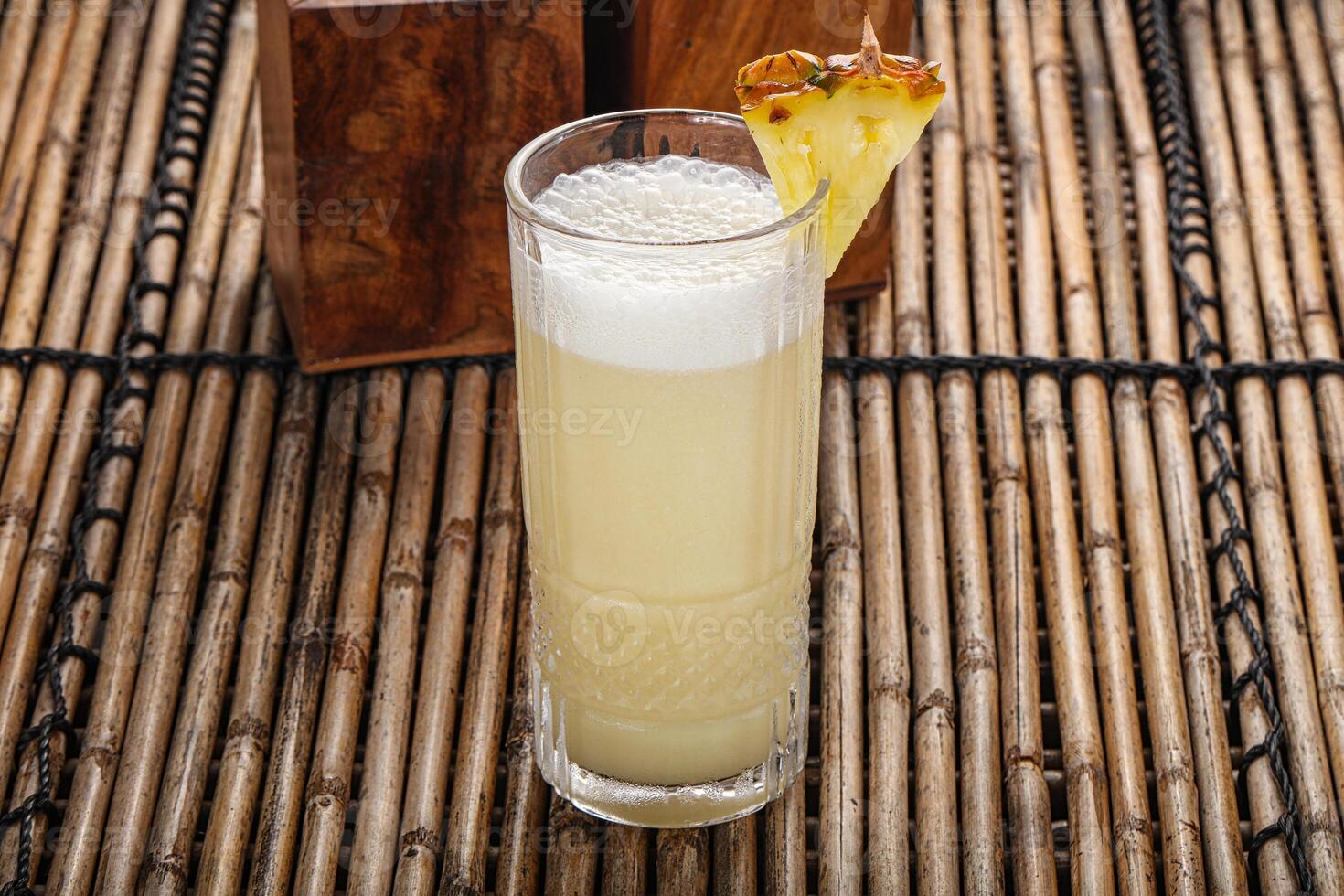 pinacolada ananas coctail met sap foto