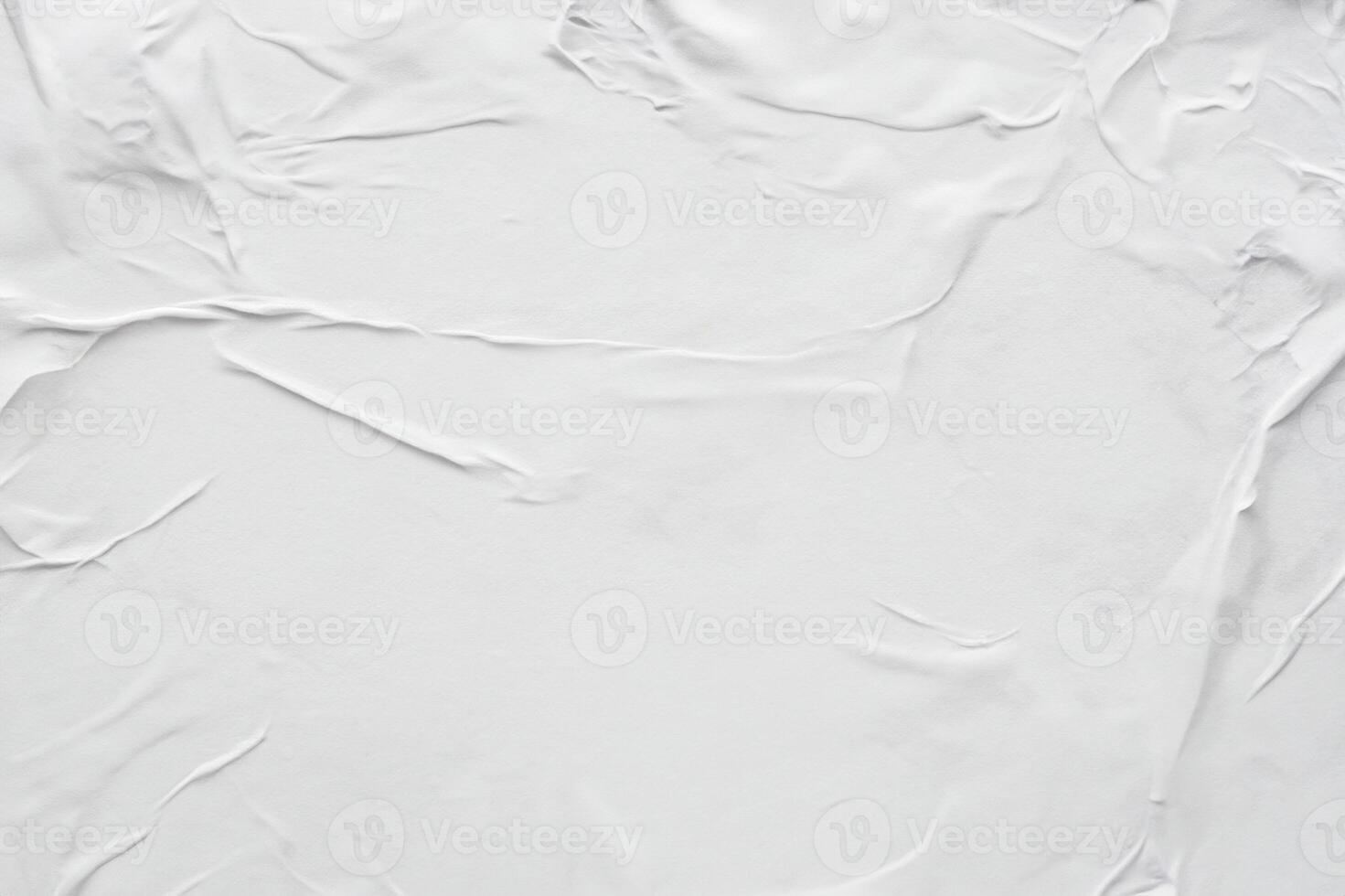 macro schot, gedetailleerd structuur van blanco wit poster. foto