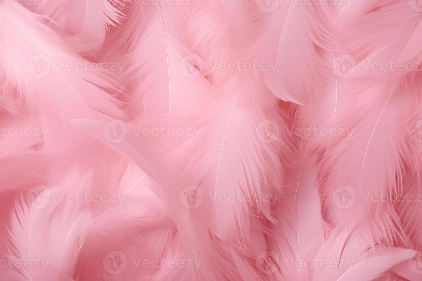 mooi veer patroon behang, dromerig veer abstract achtergrond, roze veren behang, licht roze vogel veren patroon, foto