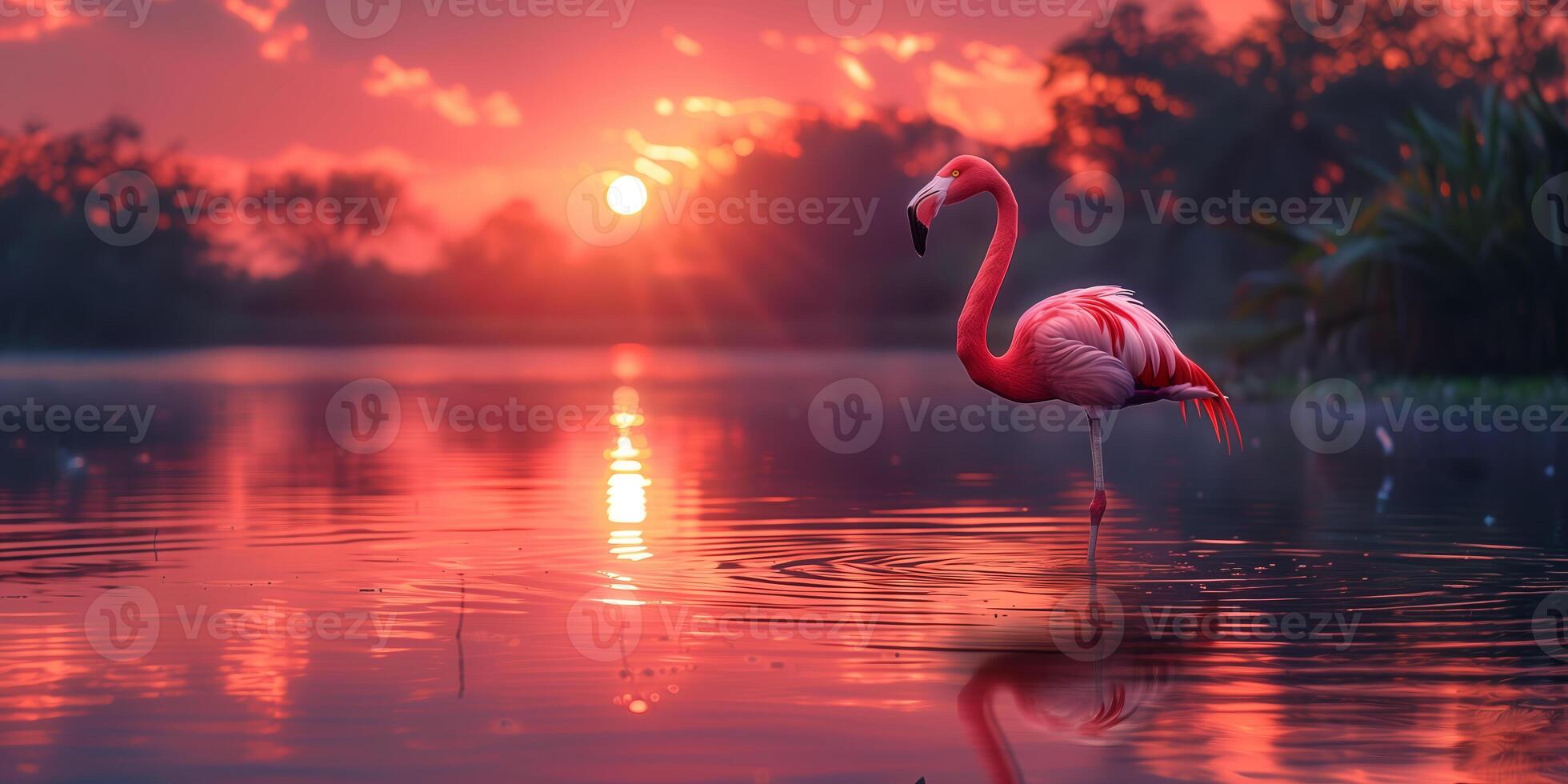 vogel groter flamingo's phoenicopterus ruber buitenshuis foto