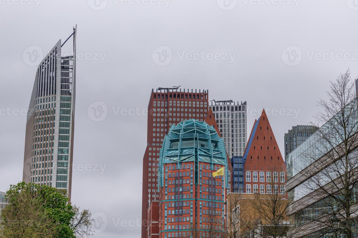 de stad van hol haag foto