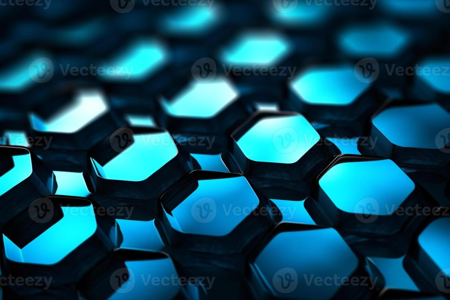 abstract achtergrond zeshoeken glas patroon meetkundig Kristallen abstract foto