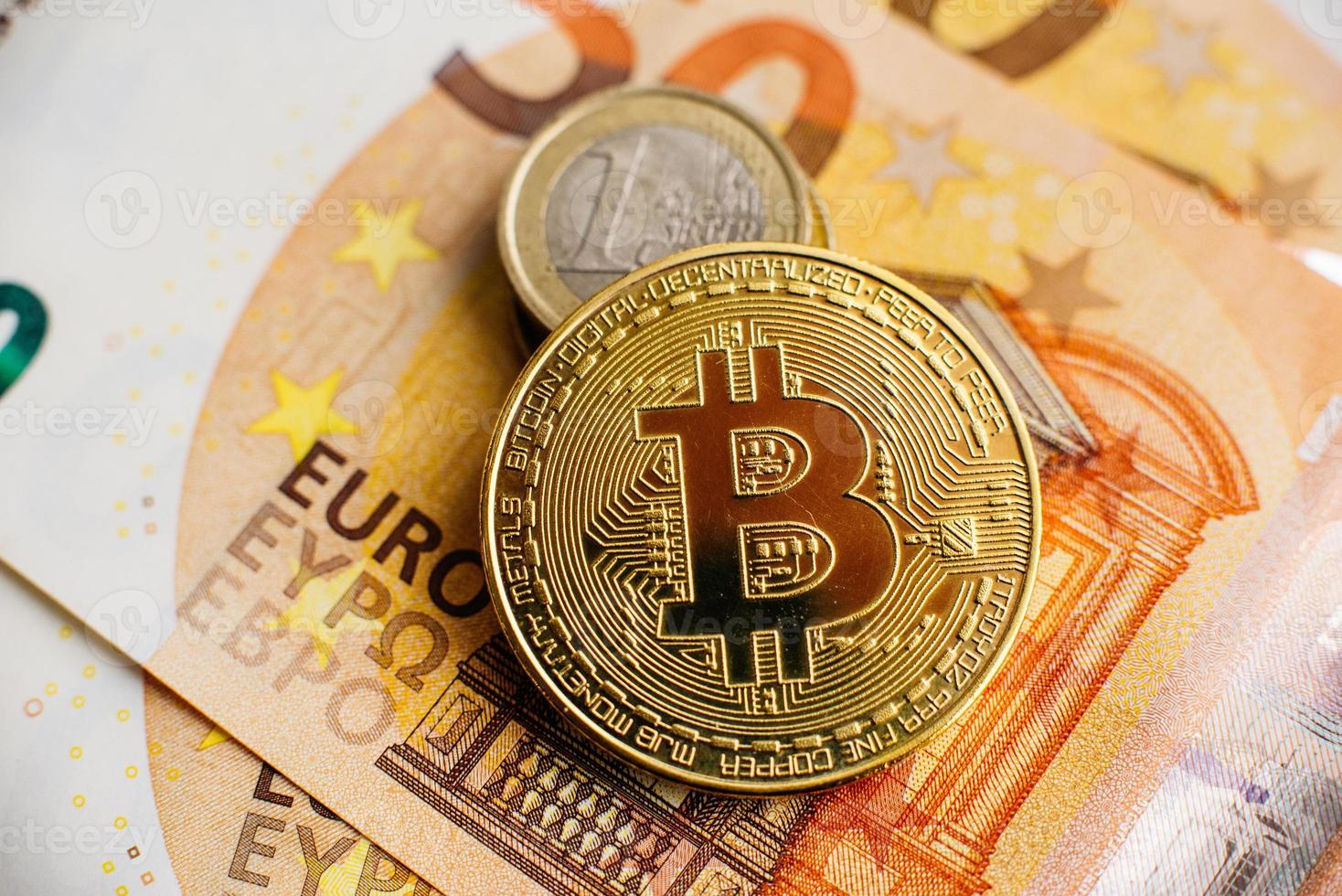 bitcoin, valuta, digitaal, financiën, economie foto