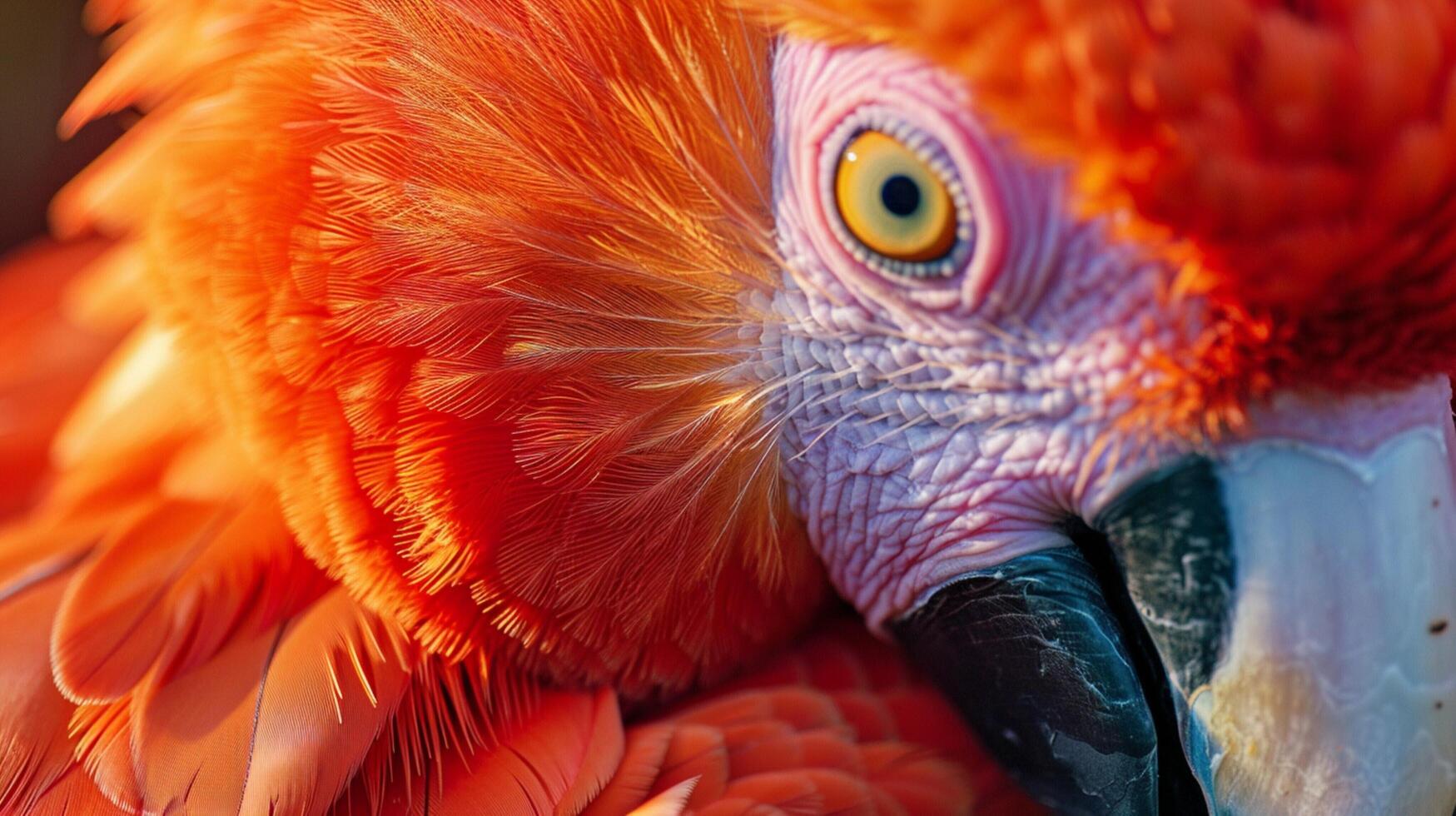 dier natuur dichtbij omhoog veer dieren foto