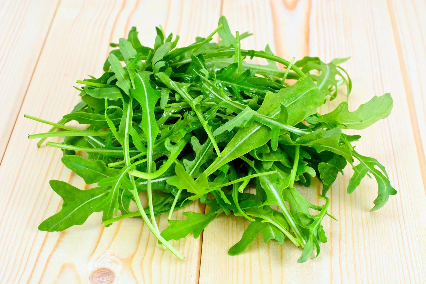 verse groene rucola foto