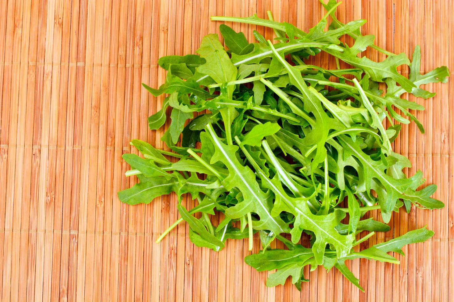 verse groene rucola foto