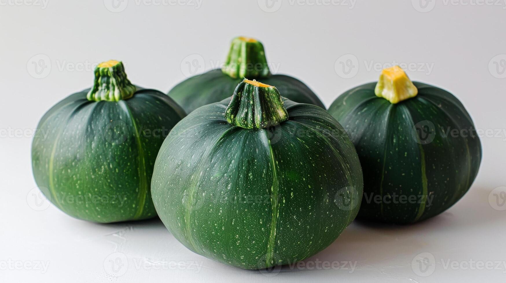 squash weergegeven net zo een gezond groen groente voor vers biologisch Koken ingrediënten foto