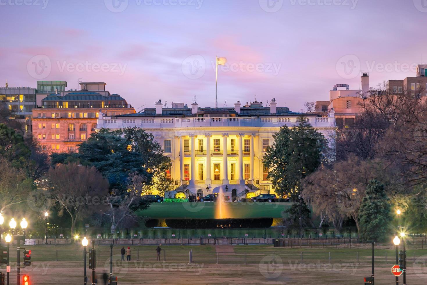 het witte huis in Washington, DC Verenigde Staten foto