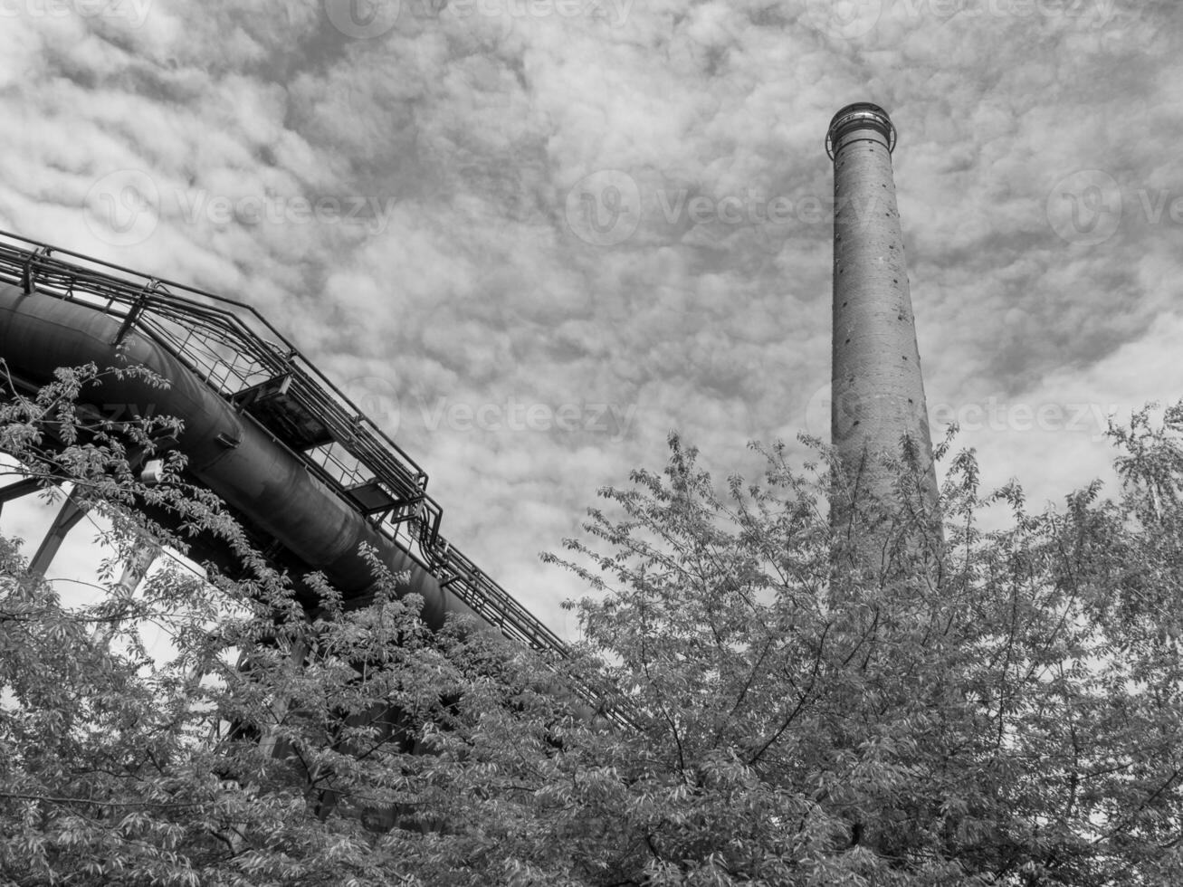 oud industrie in duisburg foto